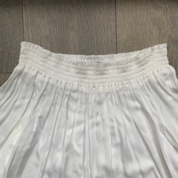 Aritzia Babaton Blouse Off The Shoulders 3/4 Length Sleeve White Size XS - Picture 11 of 15